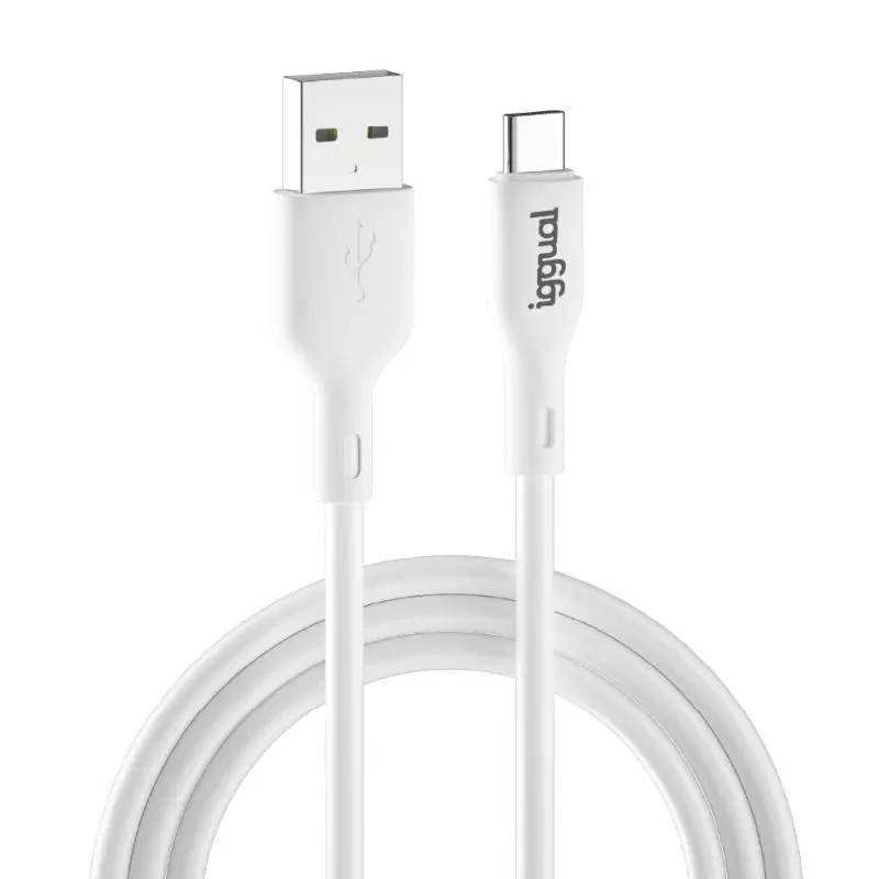 iggual cable USB-A/USB-C 100 cm blanco iggual cable USB-A/USB-C 100 cm blanco
