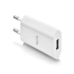 NGS Cargador pared blanco USB 5V2A/10W