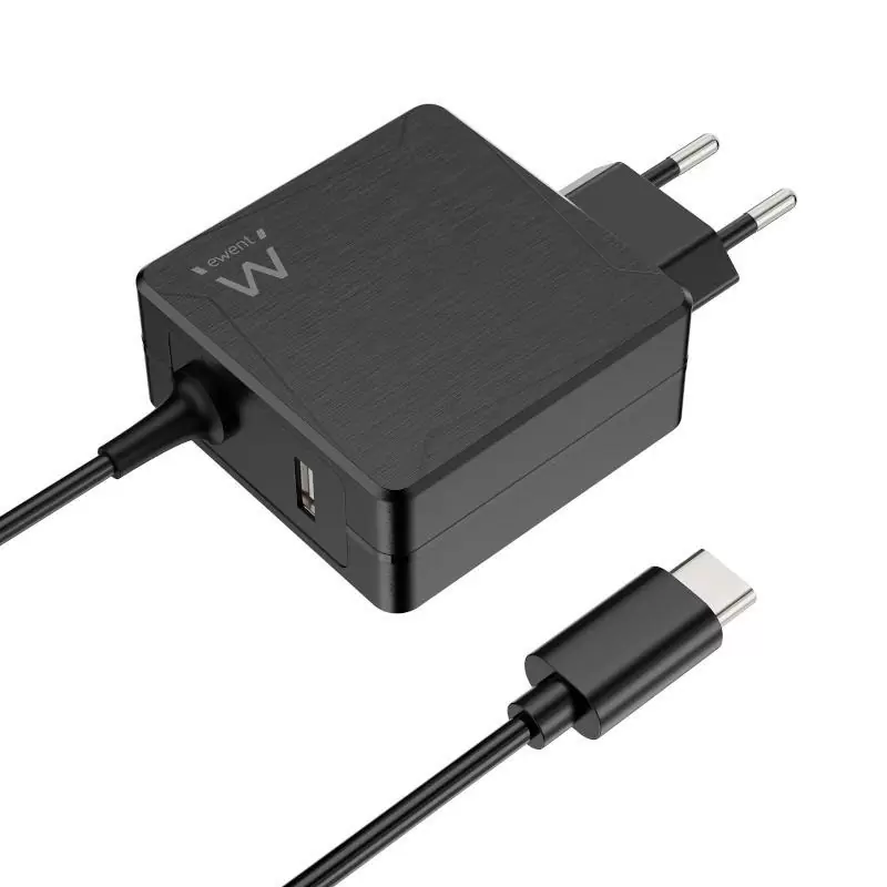 EWENT Cargador USB-C PD 45W +Puerto usb-A EWENT Cargador USB-C PD 45W +Puerto usb-A