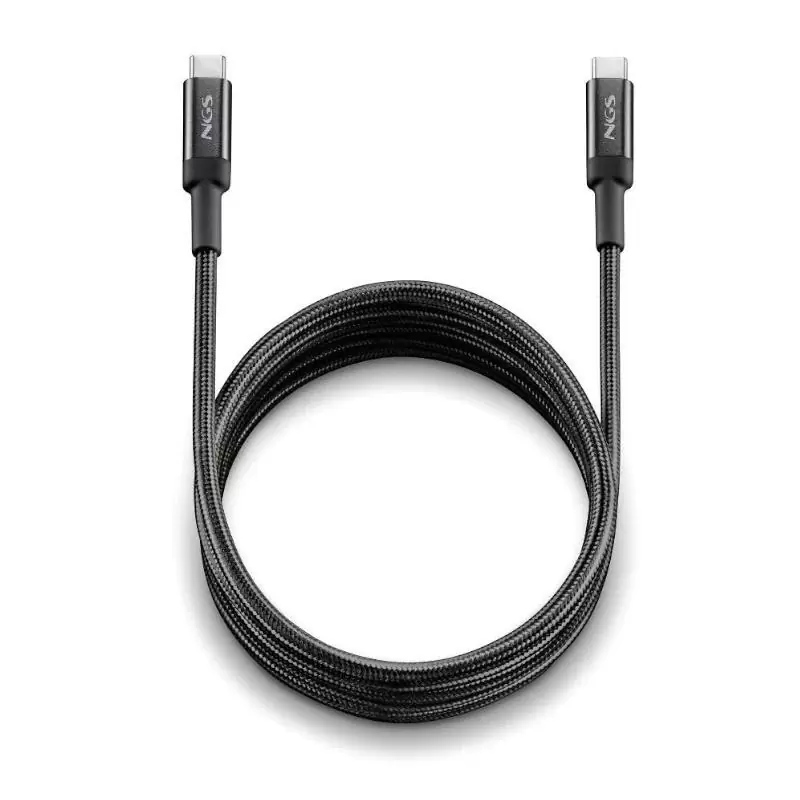 NGS Cable carga rapida USB C A USB C 100w 3M NGS Cable carga rapida USB C A USB C 100w 3M