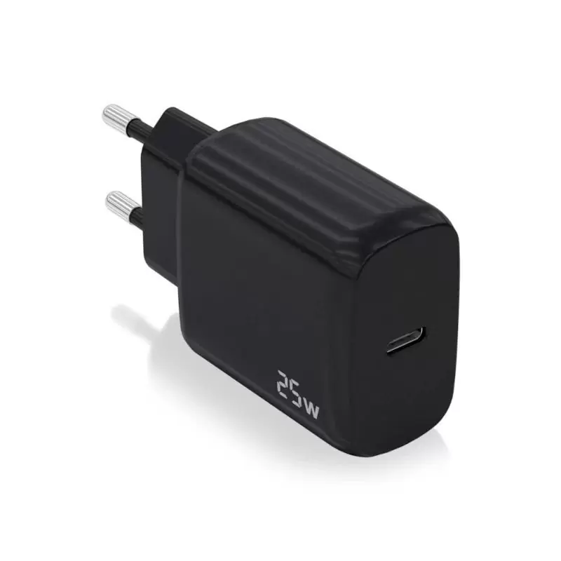 Aisens Cargador 25W USB-C PD3.0 1xUSB-C Negro Aisens Cargador 25W USB-C PD3.0 1xUSB-C Negro