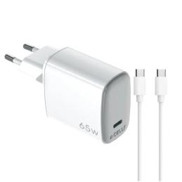 Celly Cargador Gan 1C 65W + C A C 2M CABL