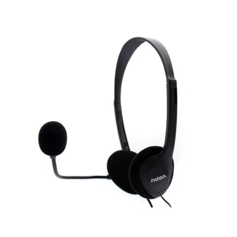 Nilox Auriculares NXCM0000004 Doble Jack Negro Nilox Auriculares NXCM0000004 Doble Jack Negro