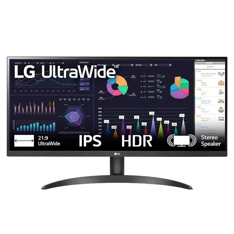 LG 29WQ60A-B Monitor 29" IPS WQHD HDMI DP USB MM LG 29WQ60A-B Monitor 29" IPS WQHD HDMI DP USB MM
