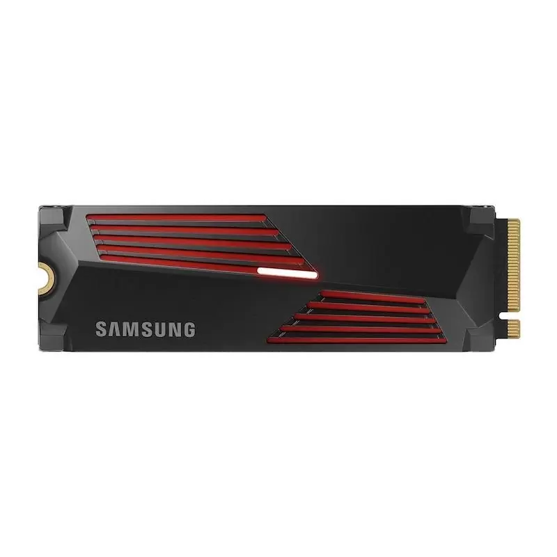 Samsung 990 PRO HeatSink SSD 4TB PCIe 4.0 NVMe M.2 Samsung 990 PRO HeatSink SSD 4TB PCIe 4.0 NVMe M.2