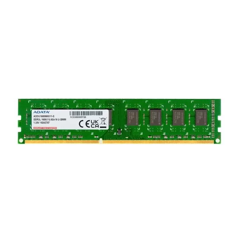 ADATA ADDU1600W8G11-S DDR3L DIMM 8GB 1600MHz ADATA ADDU1600W8G11-S DDR3L DIMM 8GB 1600MHz