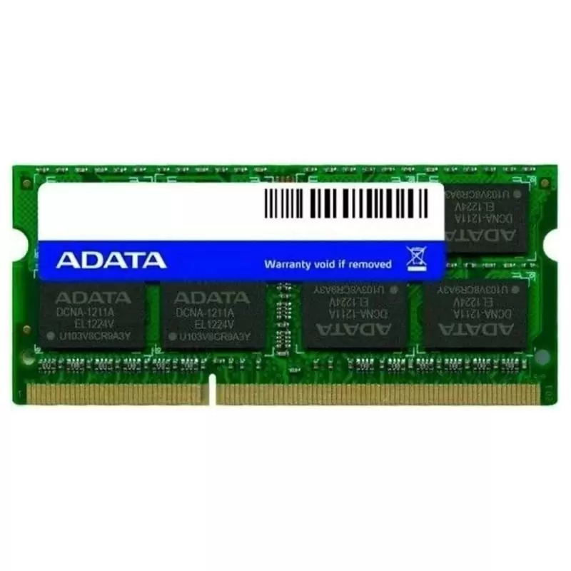 ADATA ADDS1600W8G11-S DDR3L SODIMM 8GB 1600MHz ADATA ADDS1600W8G11-S DDR3L SODIMM 8GB 1600MHz