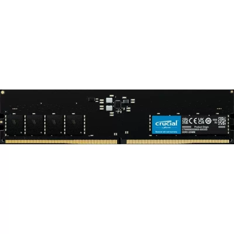 Crucial CT32G48C40U5 32GB CL40 4800MHz DDR5 Crucial CT32G48C40U5 32GB CL40 4800MHz DDR5
