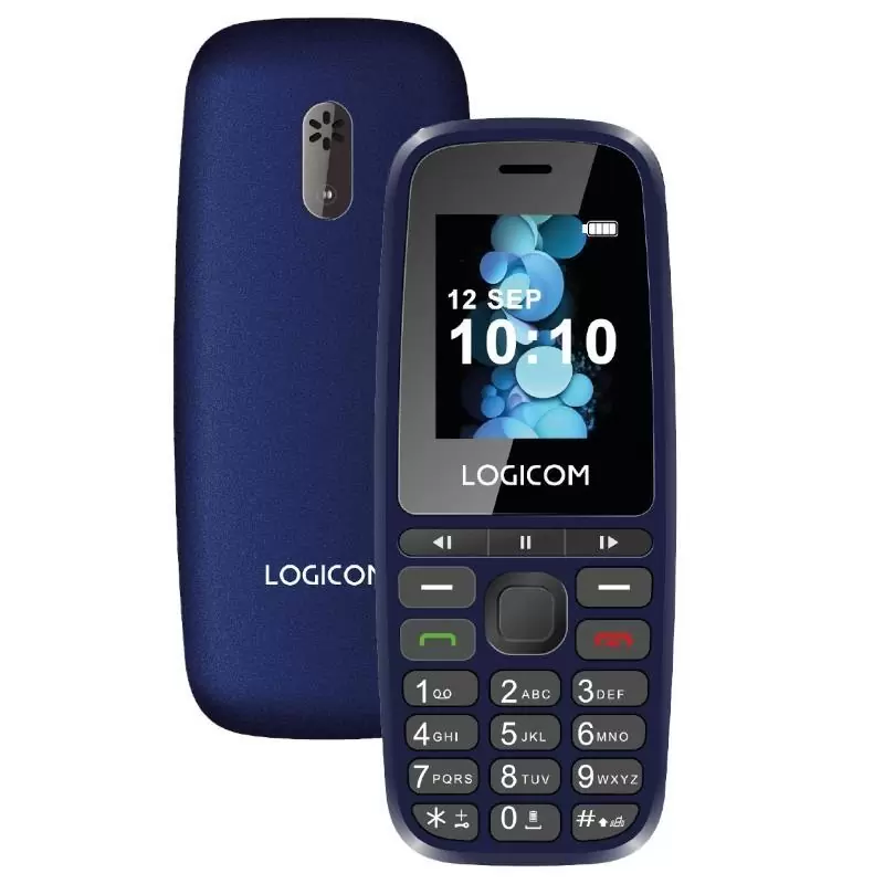 Logicom Posh 402 Móvil Básico 4G 1.77" DS BT Azul Logicom Posh 402 Móvil Básico 4G 1.77" DS BT Azul