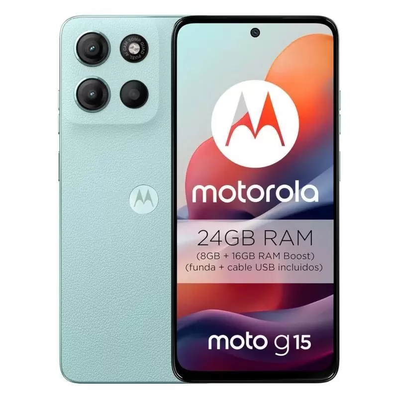 Motorola Moto G15 4G 6.7" 8Gb 512Gb Salt Air Motorola Moto G15 4G 6.7" 8Gb 512Gb Salt Air