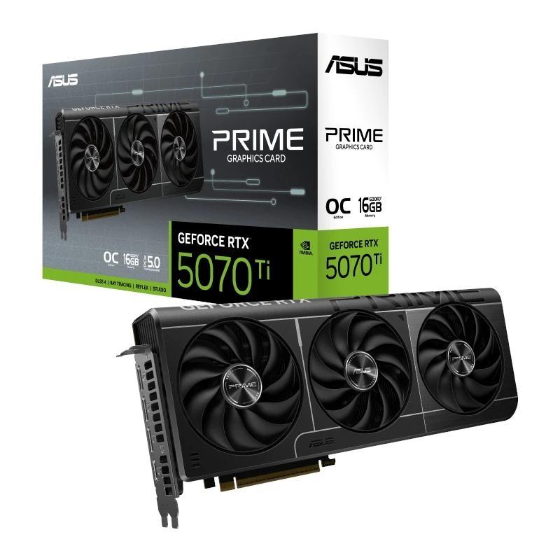 ASUS VGA NVIDIA PRIME RTX 5070 Ti OC 16GB DDR7 ASUS VGA NVIDIA PRIME RTX 5070 Ti OC 16GB DDR7