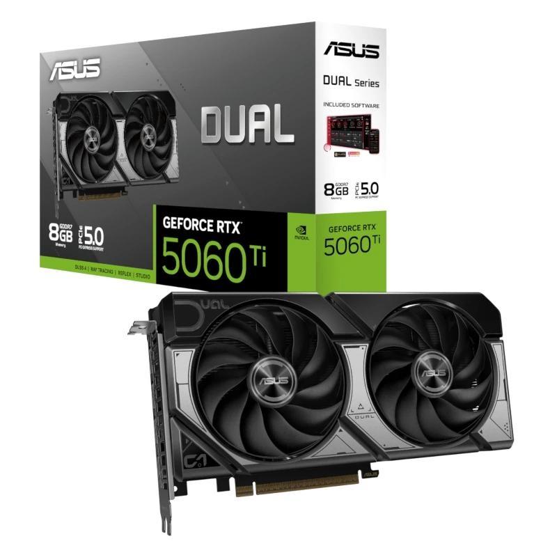 ASUS VGA NVIDIA DUAL RTX 5060 TI 8G DDR7 ASUS VGA NVIDIA DUAL RTX 5060 TI 8G DDR7
