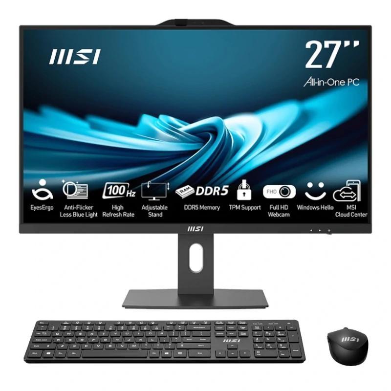 MSI AP272P-484ES i5-14400 16GB 512 W11P 27" Negro MSI AP272P-484ES i5-14400 16GB 512 W11P 27" Negro