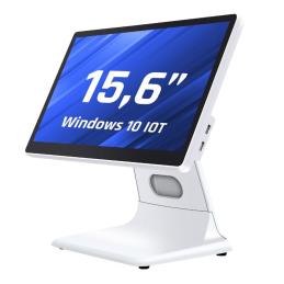 iggual TPV 15,6" 16:9 N100 8+128GB W10IOT blanco