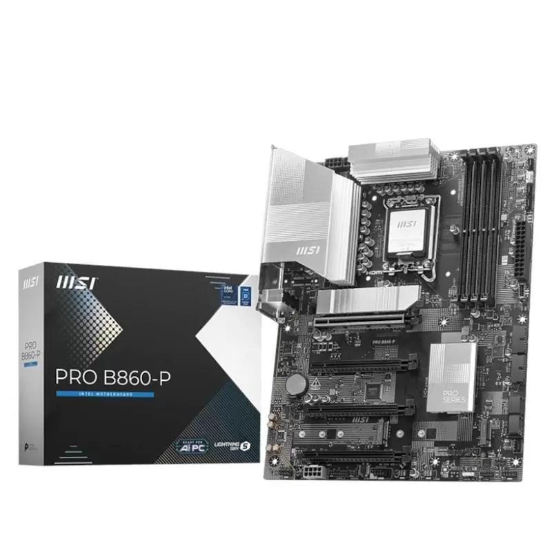 MSI Placa Base PRO B860-P ATX DDR5 1851 MSI Placa Base PRO B860-P ATX DDR5 1851