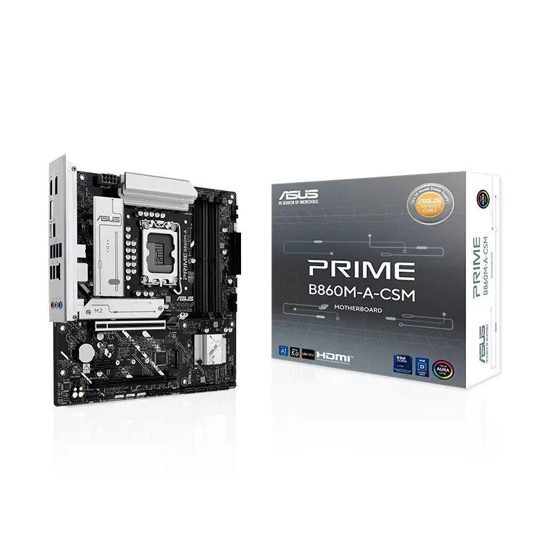 ASUS PLACA BASE PRIME B860M-A-CSM mATX 1851 ASUS PLACA BASE PRIME B860M-A-CSM mATX 1851