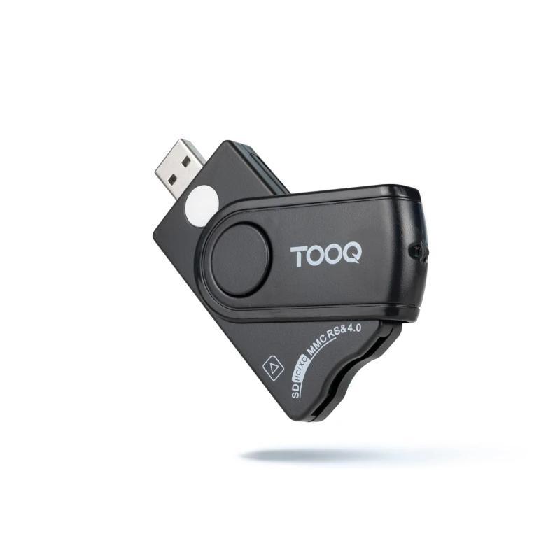 Tooq TQR-3012B Lector DNIe, SIM, SD/TF, USB-A Tooq TQR-3012B Lector DNIe, SIM, SD/TF, USB-A