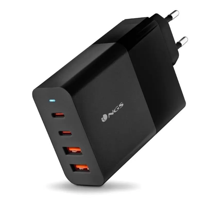 NGS Carg Pared 100W Ultrar GAN 2USBC/2USBA NGS Carg Pared 100W Ultrar GAN 2USBC/2USBA