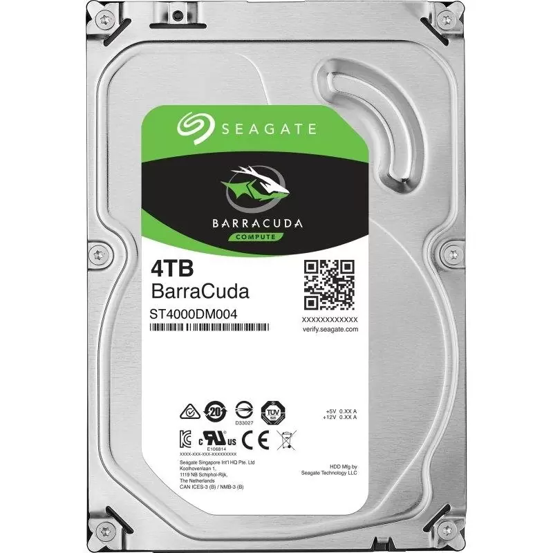Seagate BarraCuda ST4000DM004 4TB 3.5" SATA3 Seagate BarraCuda ST4000DM004 4TB 3.5" SATA3