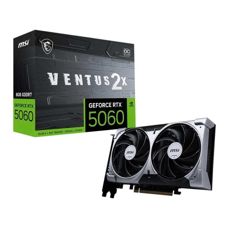 MSI VGA NVIDIA RTX 5060 8G VENTUS 2X OC DDR7 MSI VGA NVIDIA RTX 5060 8G VENTUS 2X OC DDR7