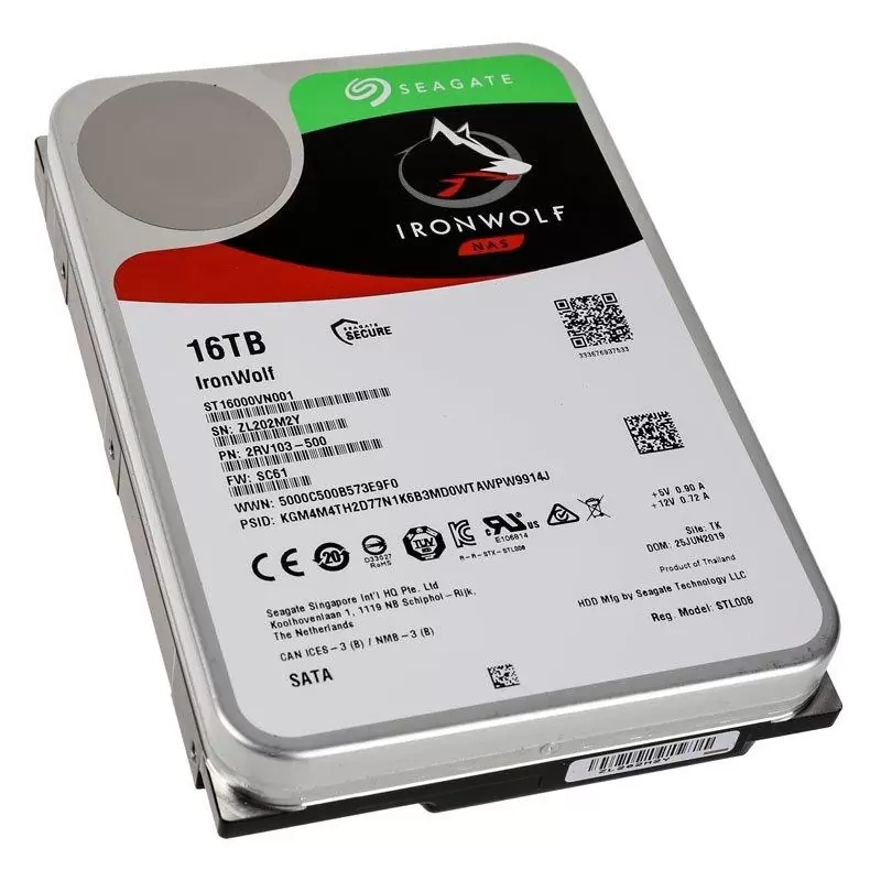 Seagate IronWolf NAS ST16000VN001 16TB 3.5 SATA3 Seagate IronWolf NAS ST16000VN001 16TB 3.5 SATA3
