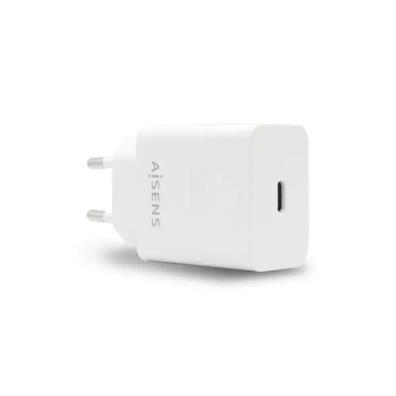 Aisens Cargador USB-C PD3.0 1xUSB-C 20W Blanco Aisens Cargador USB-C PD3.0 1xUSB-C 20W Blanco