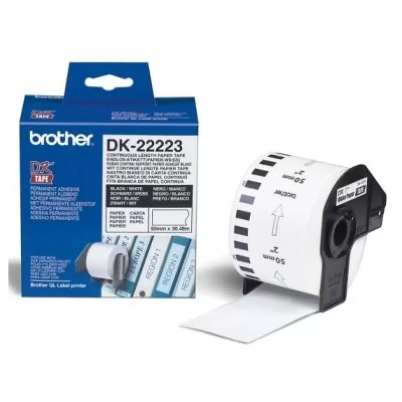 Brother Cinta Papel Termico Adhesivo 50mm Brother Cinta Papel Termico Adhesivo 50mm