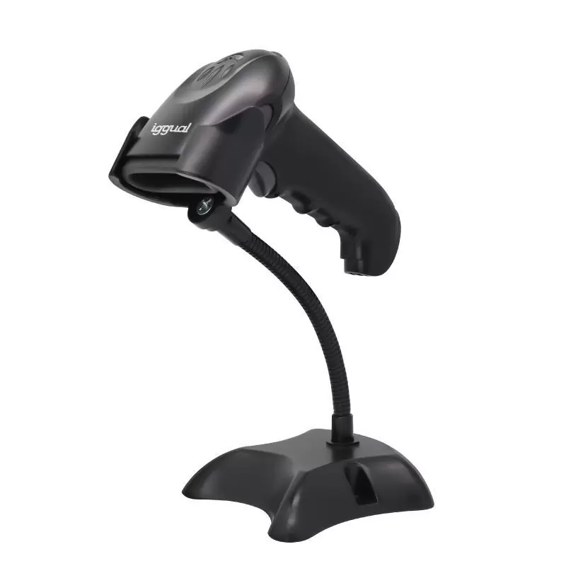 iggual Lector código barras 2D USB gatillo soporte iggual Lector código barras 2D USB gatillo soporte