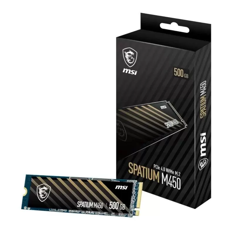 MSI SSD Spatium M450 500Gb PCIe 4.0 NVMe 3600 Mb-s MSI SSD Spatium M450 500Gb PCIe 4.0 NVMe 3600 Mb-s