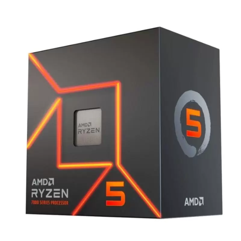 AMD RYZEN 5 7600 3.8GHz 38M 6CORE AM5 BOX Con Vent AMD RYZEN 5 7600 3.8GHz 38M 6CORE AM5 BOX Con Vent