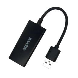 Approx! APPC07GV Adaptador USB 3.0 Ethernet Gigabi Approx! APPC07GV Adaptador USB 3.0 Ethernet Gigabi