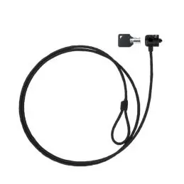 Tooq Cable de seguridad con llave portátiles Gris Tooq Cable de seguridad con llave portátiles Gris