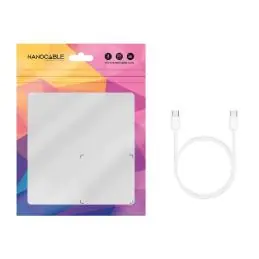 Nanocable Cable USB-C 2.0 60W USB-C/M-M, 1m Nanocable Cable USB-C 2.0 60W USB-C/M-M, 1m