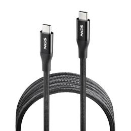 NGS CABLE CARGA RAPIDA USB A-USB-C 2.0 1MT 40GBPS NGS CABLE CARGA RAPIDA USB A-USB-C 2.0 1MT 40GBPS