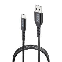 NGS CABLE CARGA RAPIDA USB A-USB-C 2.0 1MT 480BPS NGS CABLE CARGA RAPIDA USB A-USB-C 2.0 1MT 480BPS