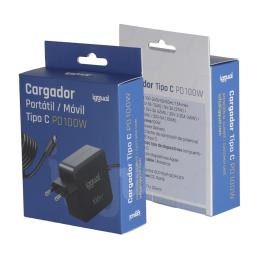iggual Cargador portátil y móvil tipo C PD 100W iggual Cargador portátil y móvil tipo C PD 100W