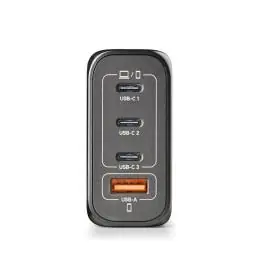 NGS CARGADOR ULTRARAPIDO140W 4 PUERTOS 3USB-C 1 US NGS CARGADOR ULTRARAPIDO140W 4 PUERTOS 3USB-C 1 US