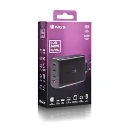 NGS CARGADOR ULTRARAPIDO240W 4 PUERTOS 3USB-C 1 US NGS CARGADOR ULTRARAPIDO240W 4 PUERTOS 3USB-C 1 US