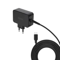 Tooq Cargador portátil GAN USB-C PD 45W Negro