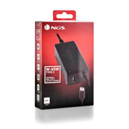 NGS CARGADOR PARA PORTATIL 65W USB C 20V/3,25A