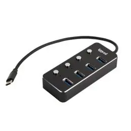 iggual Hub tipo C x 4 puertos USB 3.1 4BUTTONS