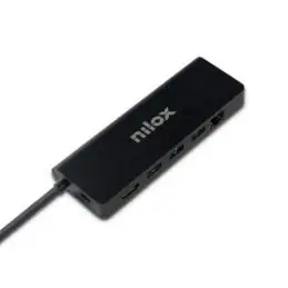 Nilox Docking Station UsbC 8 EN 1 Dual 4K 1000Mbps