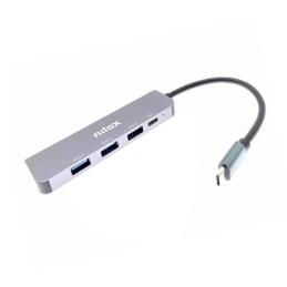 Nilox Hub USB C 3XUSB 3.0 1XUSBC