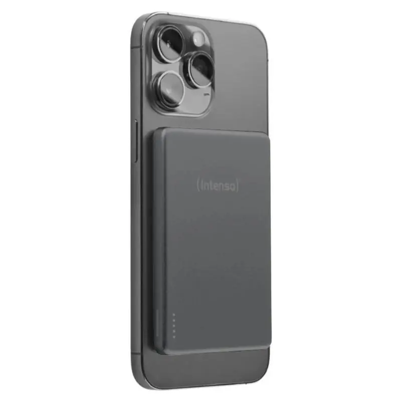 Intenso Powerbank MW5000 MagSafe Gris