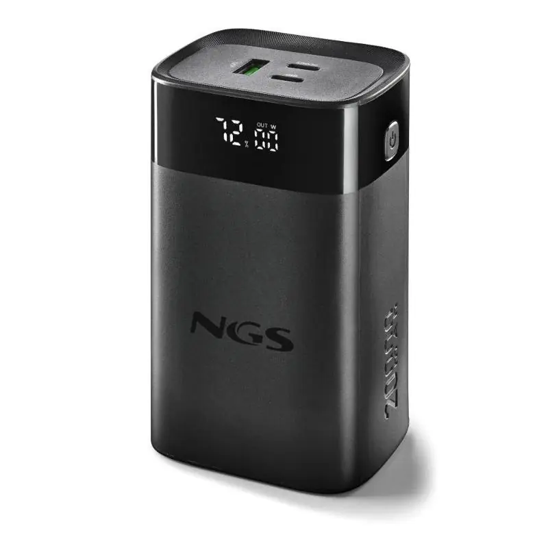 NGS BATERIA EXTERNA PORTATIL CARGA RAPIDA 65W