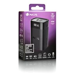 NGS BATERIA EXTERNA PORTATIL CARGA RAPIDA 65W