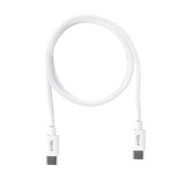 iggual Cable USB-C/USB-C 100 cm blanco Q3.0 3A iggual Cable USB-C/USB-C 100 cm blanco Q3.0 3A