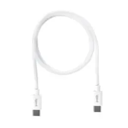 iggual Cable USB-C/USB-C 100 cm blanco Q3.0 3A iggual Cable USB-C/USB-C 100 cm blanco Q3.0 3A