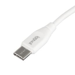 iggual Cable USB-C/USB-C 100 cm blanco Q3.0 3A iggual Cable USB-C/USB-C 100 cm blanco Q3.0 3A