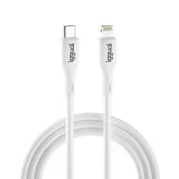 iggual cable USB-C/Lightning 100 cm blanco Q3.0 3A